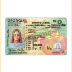 Georgia Driver's License front