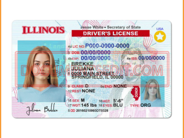 New Illinois Driving License