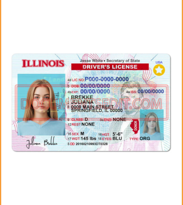 New Illinois Driving License
