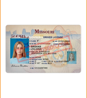 Missouri Driving License
