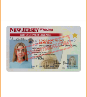 New Jersey Drivers License