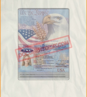 USA Passport new Scan