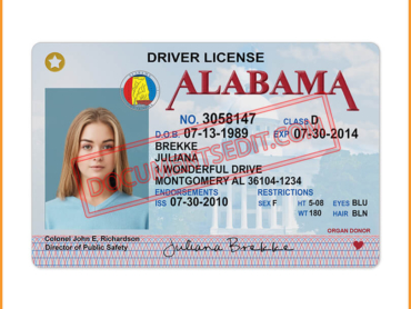 Alabama Driving License
