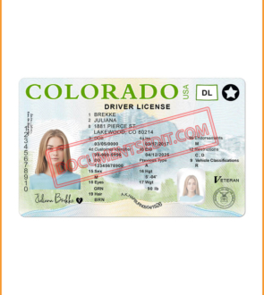 Colorado Driving License