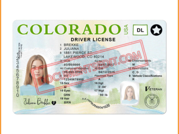 Colorado Driving License