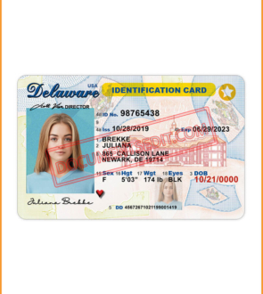 Delaware Identification Card