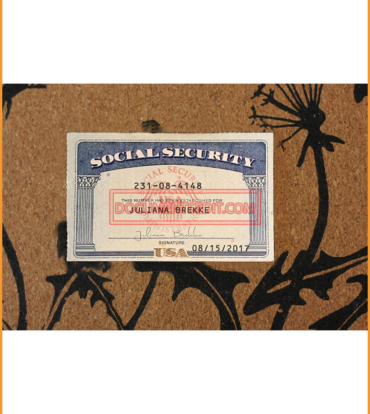 Social Security Card Front (1)