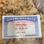 Social Security Card Front 3