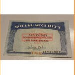 Social Security Card Template Front