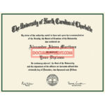 Carolina at charlotte certificate