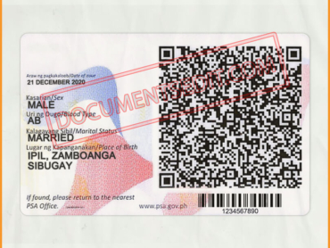 Republika NG Philippine ID Card 2