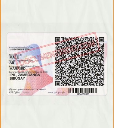 Republika NG Philippine ID Card 2