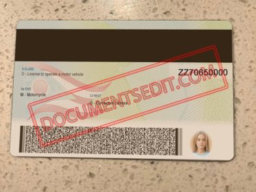 Ohio Driver License PSD Template Old Back (1)