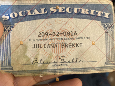 Social Security Card Template 29 Front