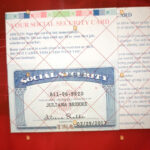 Social Security Card Template 30 Front
