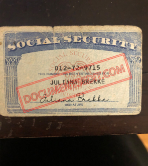 Social Security Card Template 37 f
