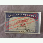 Social Security Card Template 38