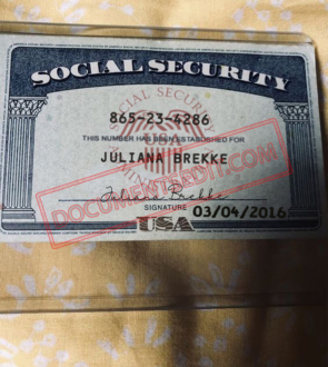 Social Security Card Template 59 f