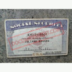 Social Security Card Template 62 f