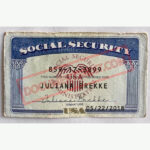 Social Security Card Template 69 f