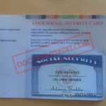 Social Security Card Template 73 f