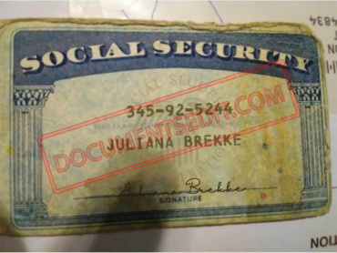 Social Security Card Template 75