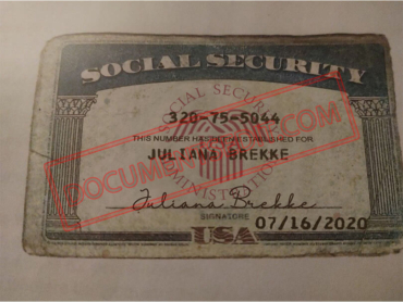 Social Security Card Template 78 f
