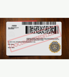 Utah Driver License Template New b