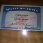 Social Security Card Template 80 f