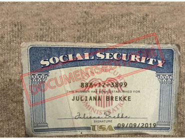Social Security Card Template 83