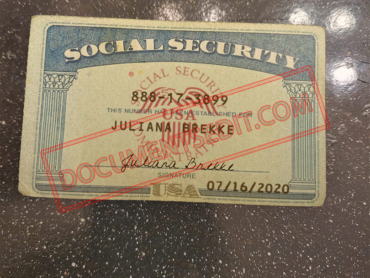 Social Security Card Template 89 f