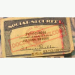 Social Security Card Template 103