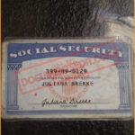 Social Security Card Template 110