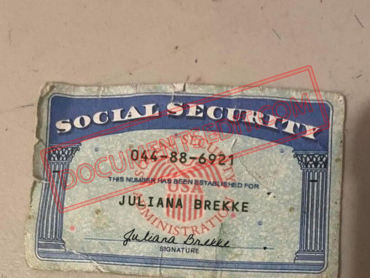 Social Security Card Template 14 f