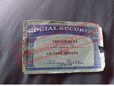 Social Security Card Template 91