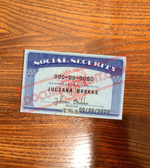 Social Security Card Template 93 ff