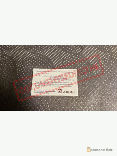 Social Security Card Template 94 b