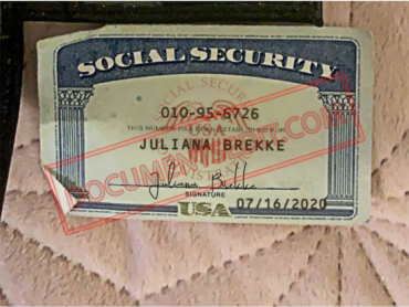Social Security Card Template 97