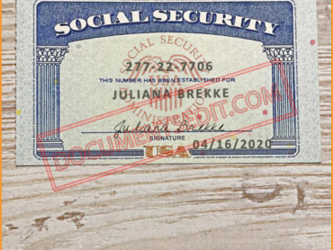 Social Security Card Template Back 105 3