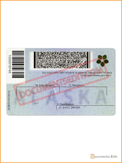 Alaska Driver License