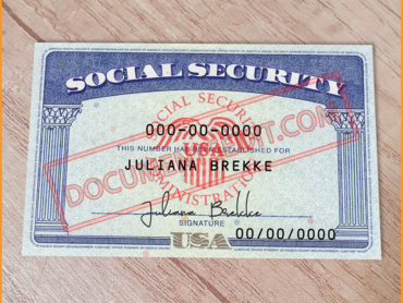 Social Security Card Template 112 - DocumentsEdit 3