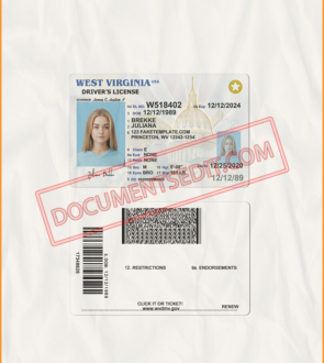 West Virginia Driver License New