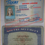 SSN and Texas Driver License