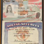 SSN and Permanent Resident Card