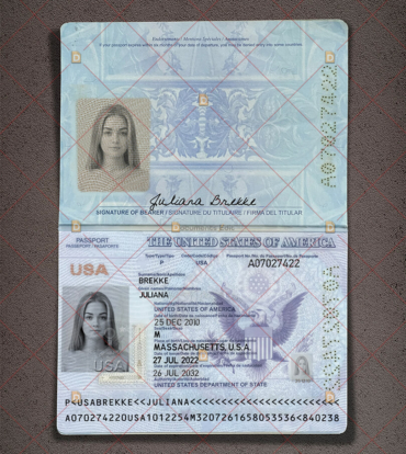 DocumentsEdit - USA Passport 2023 4