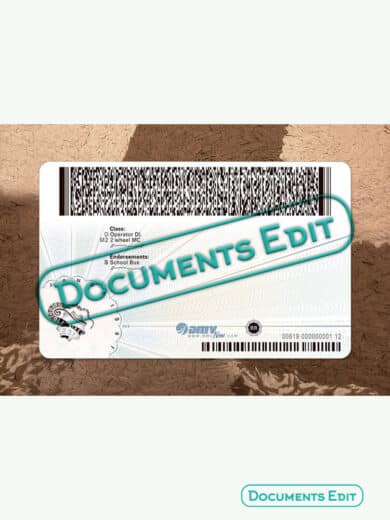 DocumentsEdit Virginia Driver License PSD Template 5