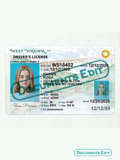 West Virginia Driver License