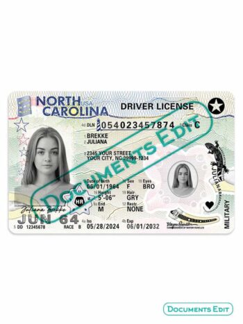 North Carolina Driver License