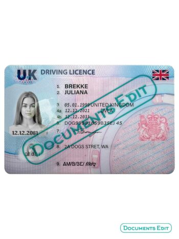 UK Driver License