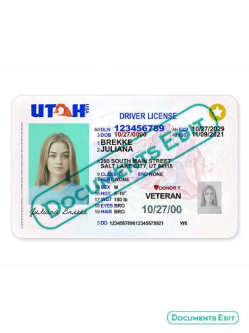 Utah Driver License